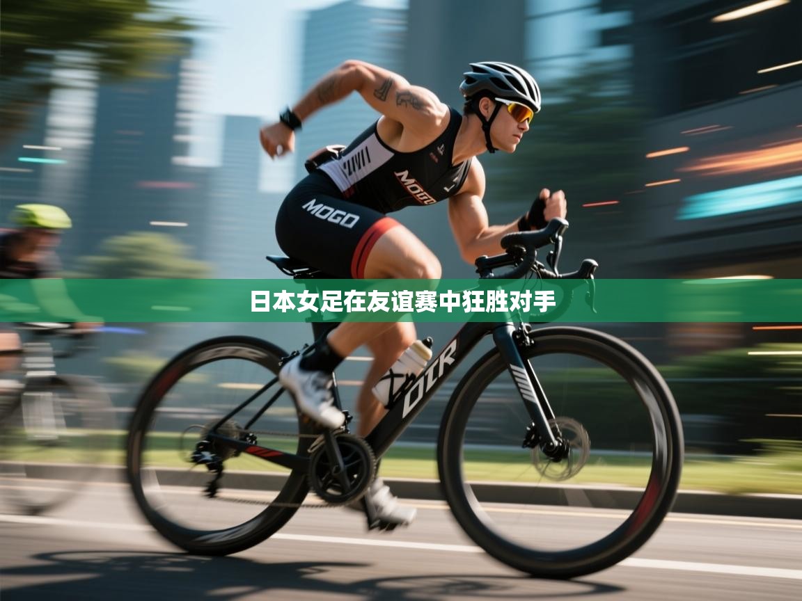 日本女足在友谊赛中狂胜对手