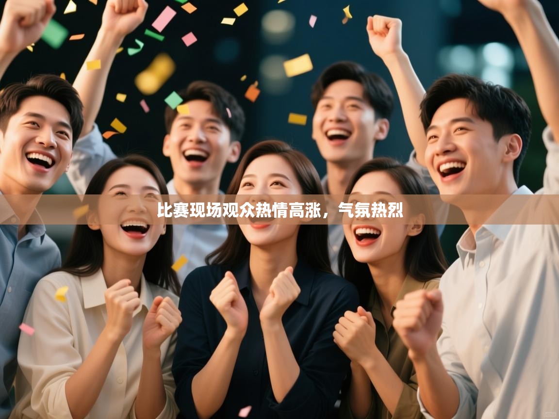 比赛现场观众热情高涨,气氛热烈