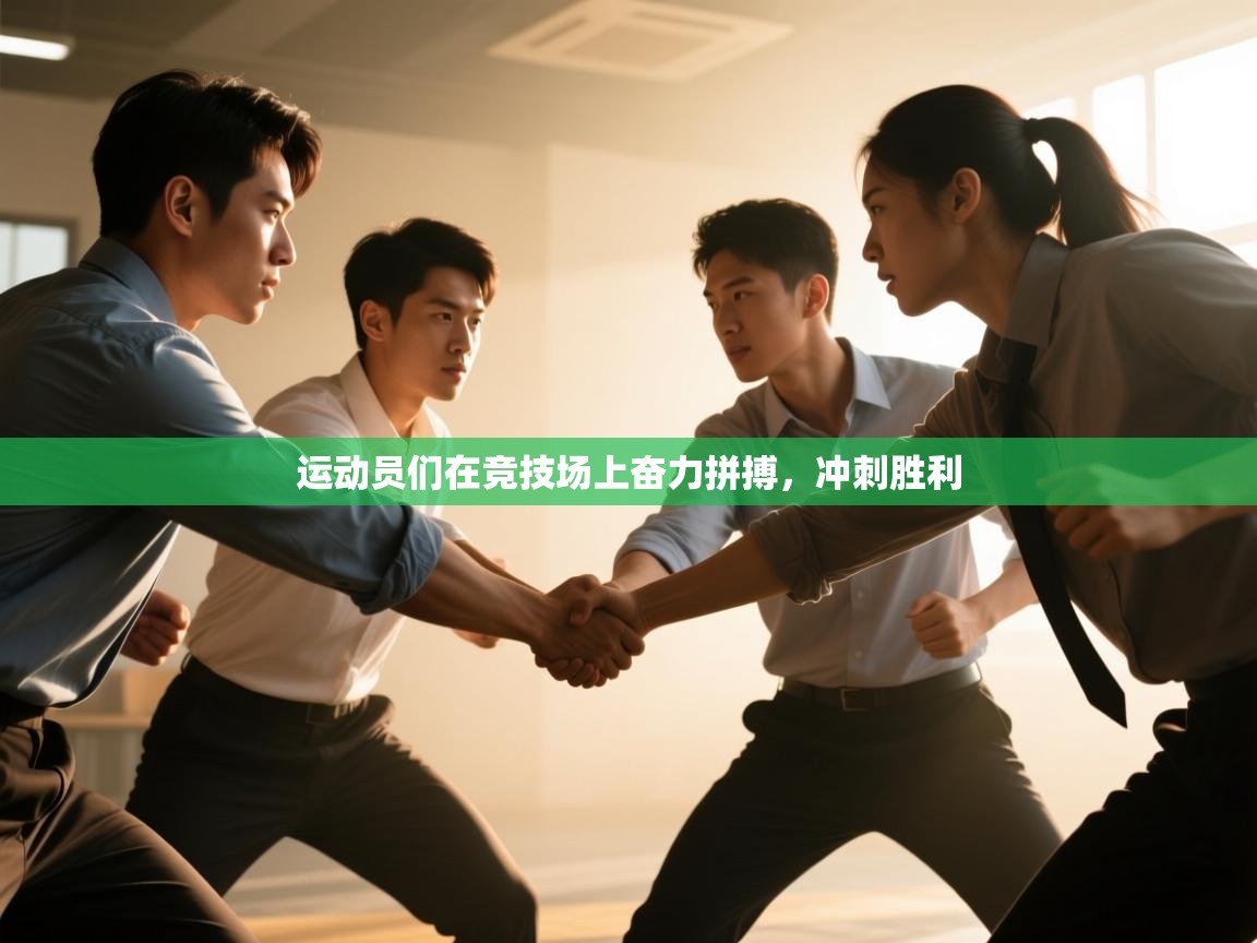 运动员们在竞技场上奋力拼搏,冲刺胜利 第2张